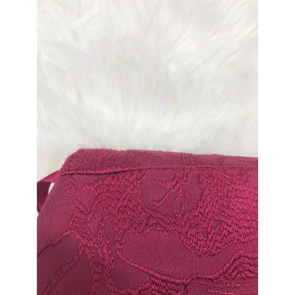 SACHIN X BABI Burgundy Fit & Flare Mini Dress Sleeveless Cocktail Size 0 New - Picture 10 of 13